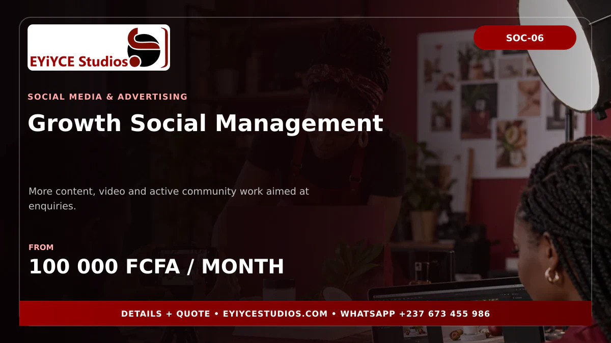Growth Social Management pricing banner