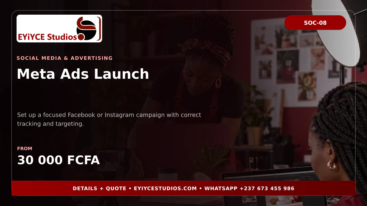 Meta Ads Launch pricing banner