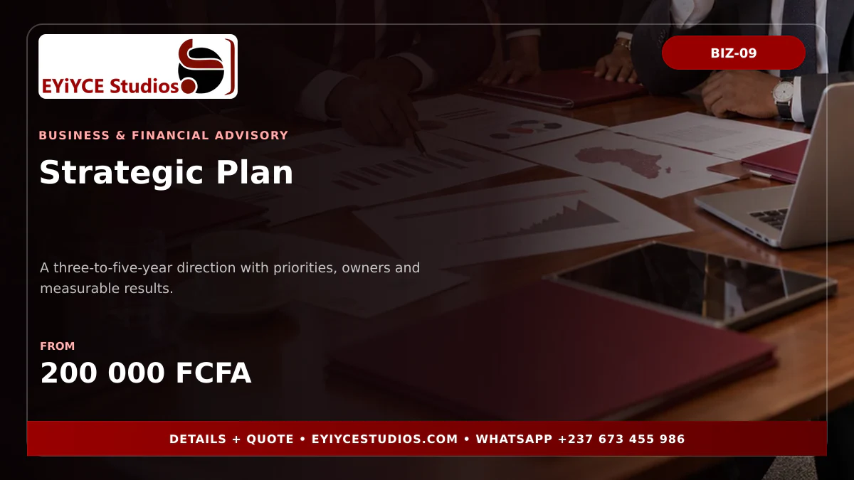 Strategic Plan pricing banner